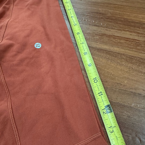 Lululemon Wunder Under High Rise Leggings Womens 10 Rustic Rose Luon Yoga Tights - Picture 5 of 6